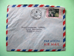 French West Africa - Dahomey - 1958 Cover To France - Bananas - Brieven En Documenten