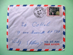 French West Africa - Dahomey - 1958 Cover To France - Bananas - Cartas & Documentos