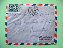 French West Africa - Niger - 1957 Cover To France - Coffee - Brieven En Documenten