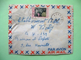 French West Africa - Niger - 1958 Cover To France - Bananas - Storia Postale