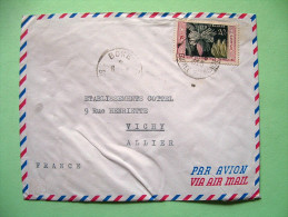 French West Africa - French Guinea - 1958 Cover To France - Bananas - Cartas & Documentos