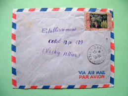 French West Africa - Ivory Coast - 1958 Cover To France - Bananas - Storia Postale