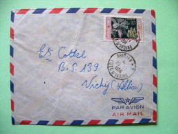 French West Africa - Ivory Coast - 1958 Cover To France - Bananas - Briefe U. Dokumente