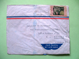 French West Africa - Ivory Coast - 1958 Cover To France - Bananas - Brieven En Documenten