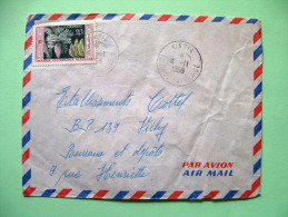 French West Africa - French Guinea - 1958 Cover To France - Bananas - Brieven En Documenten