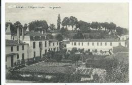 CPA -BAZAS -L' HOPITAL HOSPICE -VUE GENERALE -Gironde (33) -Ecrite 1919 - Bazas