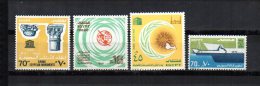 Egipto   1980  .-  Y&T Nº   1125/1126 - 1127 - 1128    ( C/charniere) - Unused Stamps