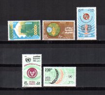 Egipto   1981  .-  Y&T Nº   1153 - 1154/1157   ( C/charniere ) - Nuevos