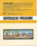 1980 Australian Folklore Set Of 5 Presentation Pack As Issued 1980 Great Value Sealed MUH Unused - Presentation Packs