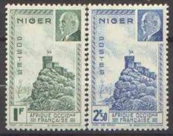 Détail De La Série Maréchal Pétain * Niger N° 93 Et 94 - 1941 Série Maréchal Pétain