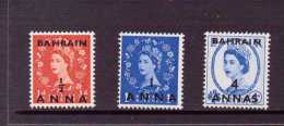 BAHREIN 1952/55  YVERT N°77/78-82A  NEUF MNH** - Bahrain (...-1965)