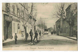 MAZARGUES : " Boulevard De La Concorde " - Marseille - Lacour N° 1113 - Tramway - Devanture Café De L' Harmonie - Quatieri Sud, Mazarques, Bonneveine, Pointe Rouge, Calanques