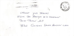 Lettre Taxée Non Timbrée (oblitération Du 14/01/2005) - 1960-.... Lettres & Documents