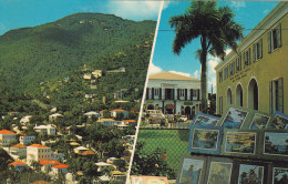 CP  ST THOMAS VIRGIN ISLANDS  DENMARK HILL & POST OFFICE SQUARE - Virgin Islands, British