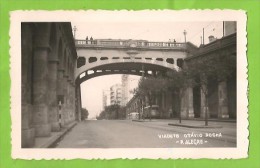 BRASILE PORTO ALEGRE VIADUTO OTAVIO ROCHA CARTOLINA VIAGGIATA NEL 1954 - Porto Alegre