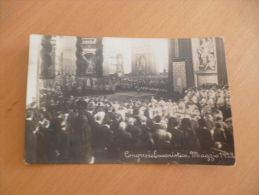 Carte Photo Congrès Eucharistique Maggio 1922.Cogresso Eucaristico. - Sonstige & Ohne Zuordnung