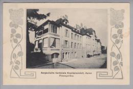 AG Aarau Krankenanstalt 1910-09-05 Foto A.Trüb - Aarau