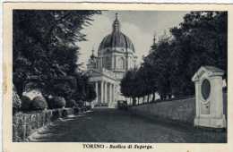 780 -postal  Torino Basilica Di Superga , Italia - Churches