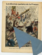 MARINE SURCOUF ST MALO COMPAGNIE Des INDES Protège Cahier Gloires NAVALES FRANCAISES   / Coll. C. CHARIER SAUMUR - Book Covers