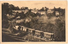 53 GORRON  LE TRAIN SUR LA COLMONT - Gorron