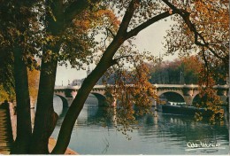 ALBERT MONIER PHOTOGRAPHE 10271 LA SEINE ET LE PONT NEUF PENICHE NON ECRITE PENICHE - Monier