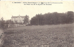 ILE DE FRANCE - 95 - VAL D'OISE - MOURS - Villa Saint Régis - Le Parc Vu De La Route De Nointel - Mours