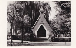 MY/ Alken "echte Foto" Alken Kapel St. Aldegondis  Drukkerij A. Joris Tubee, Alken - Alken