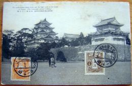 Cpa NAGOYA - South Western Corner Turret And The High Tower In The Castle Of Nagoya - The Honorable National Building - Nagoya