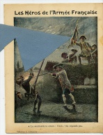 MILITAIRE Les HEROS De L' ARMEE FRANCAISE Couverture Protège Cahier 1741 CHEVERT Siège De PRAGUE   / Coll. CHARIER - Coberturas De Libros
