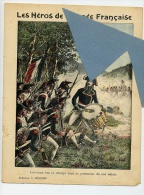 MILITAIRE Les HEROS De L´ ARMEE FRANCAISE Couverture Protège Cahier DUHESME REVOLUTION EMPIRE   / Coll. CHARIER - Copertine Di Libri