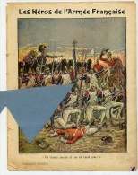 MILITAIRE Les HEROS De L´ ARMEE FRANCAISE Couverture Protège Cahier 1815 CAMBRONE WATERLOO / Coll. CHARIER - Copertine Di Libri
