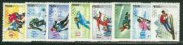 POLAND 1968 Grenoble  MICHEL 1820-1827  MNH - Winter 1968: Grenoble