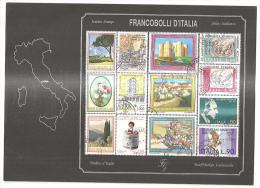 76172bis) Cartoncino Con Lotto Di Francobolli Usati - Collections