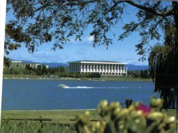 (210) Australia - ACT - Canberra Lake & National Library - Canberra (ACT)