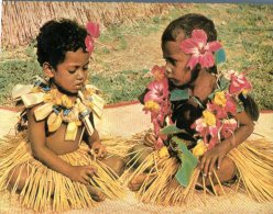 (888) Fiji - Childrens (posted In 1979 + Red Cross Advertsing At Back) - Fidji