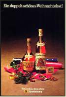 Reklame Werbeanzeige  -  Scharlachberg Meisterbrand  ,  Ein Doppelt Schönes Weihnachtsfest  ,  Von 1973 - Alcools