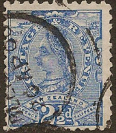 NZ 1882 2 1/2d Blue QV SG 239 U YX83 - Oblitérés