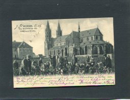 WORMS  DIE WEINIESE AN DER LIEBFRAUENKIRCHE  /  CIRC  OUI  1906 - Worms