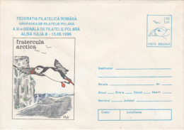 SEA PARROT, COVER STATIONERY, ENTIER POSTAL, 1996, ROMANIA - Albatros