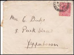 Great Britain Transvaal 1906, Cover W./  Postmark Johannesburg - Transvaal (1870-1909)