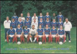 France 1998, Card " World Cup Champions 1998" - Lettres & Documents