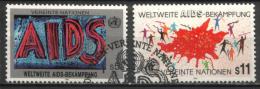 UN Wien - Mi-Nr 100/101 Gestempelt / Used (n403) - Used Stamps