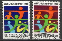 UN Wien - Mi-Nr 45/46 Gestempelt / Used (n405) - Oblitérés