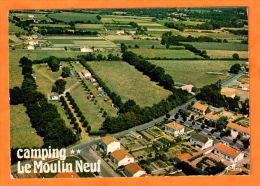 SOULLANS - 85 Vendée - Camping Le Moulin Neuf Vue Générale Aérienne - Soullans