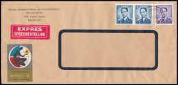 Belgium 1959, Express Cover W./ Postmark Brussel - Brieven En Documenten