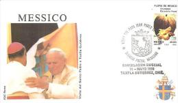 76180)11/05/90 Giovanni Paolo II Visita  Messico - Autres & Non Classés