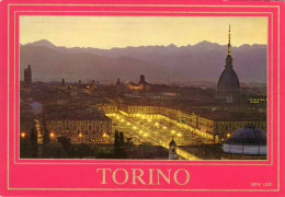 Cartolina ITALIA PIEMONTE TORINO Piazza Vittorio Veneto E Panorama - Postcard Ansichtskarte Carte Postale Tarjeta Postal - Panoramische Zichten, Meerdere Zichten