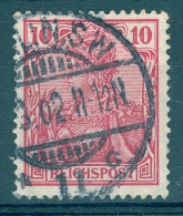 VARIÉTÉS  1900  N° 54 REICHSPOST  3 . 02 . 11 OBLITÉRÉ YVERT TELLIER 0.80 € - Abarten & Kuriositäten