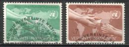 UN Wien - Mi-Nr 32/33 Gestempelt / Used (n413) - Used Stamps