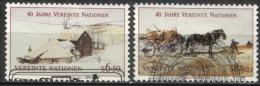 UN Wien - Mi-Nr 51/52 Gestempelt / Used (n418) - Oblitérés